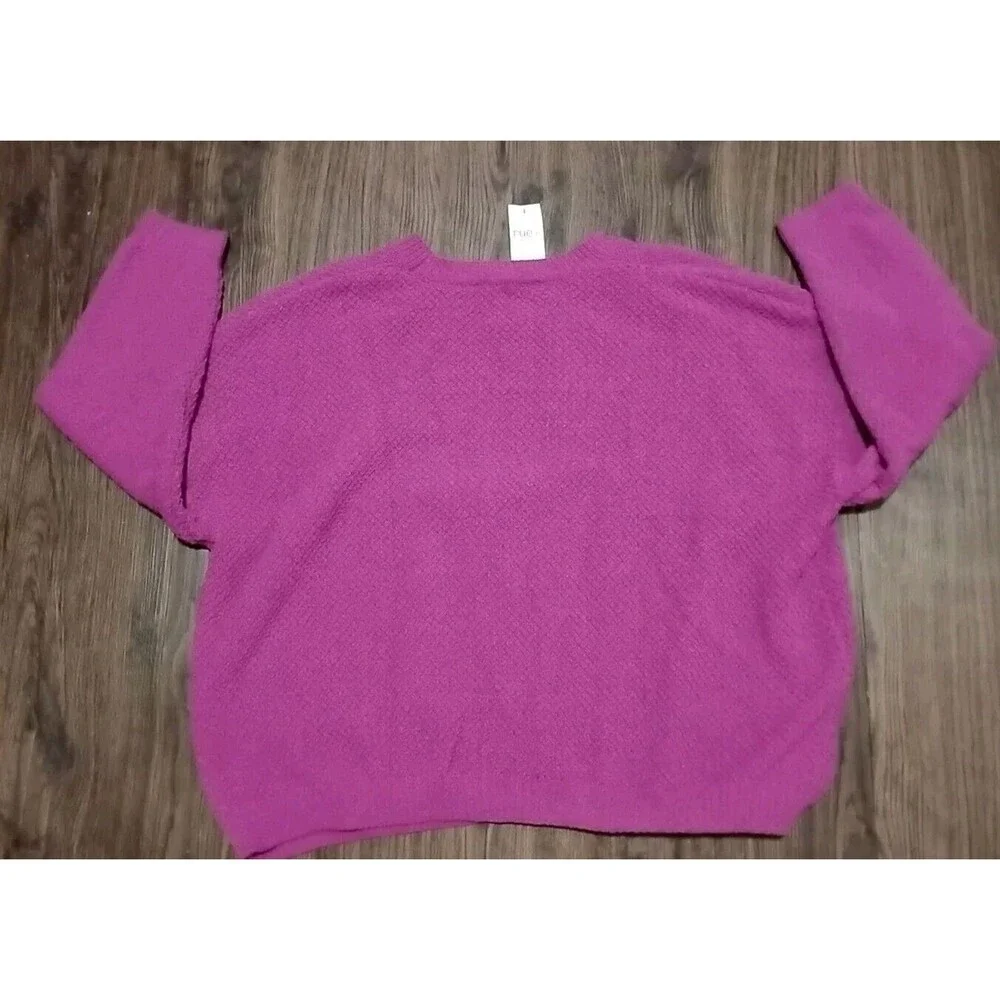 Rue + Sweater Womens plus size 4x pullover pink crewneck Rue21 NWT